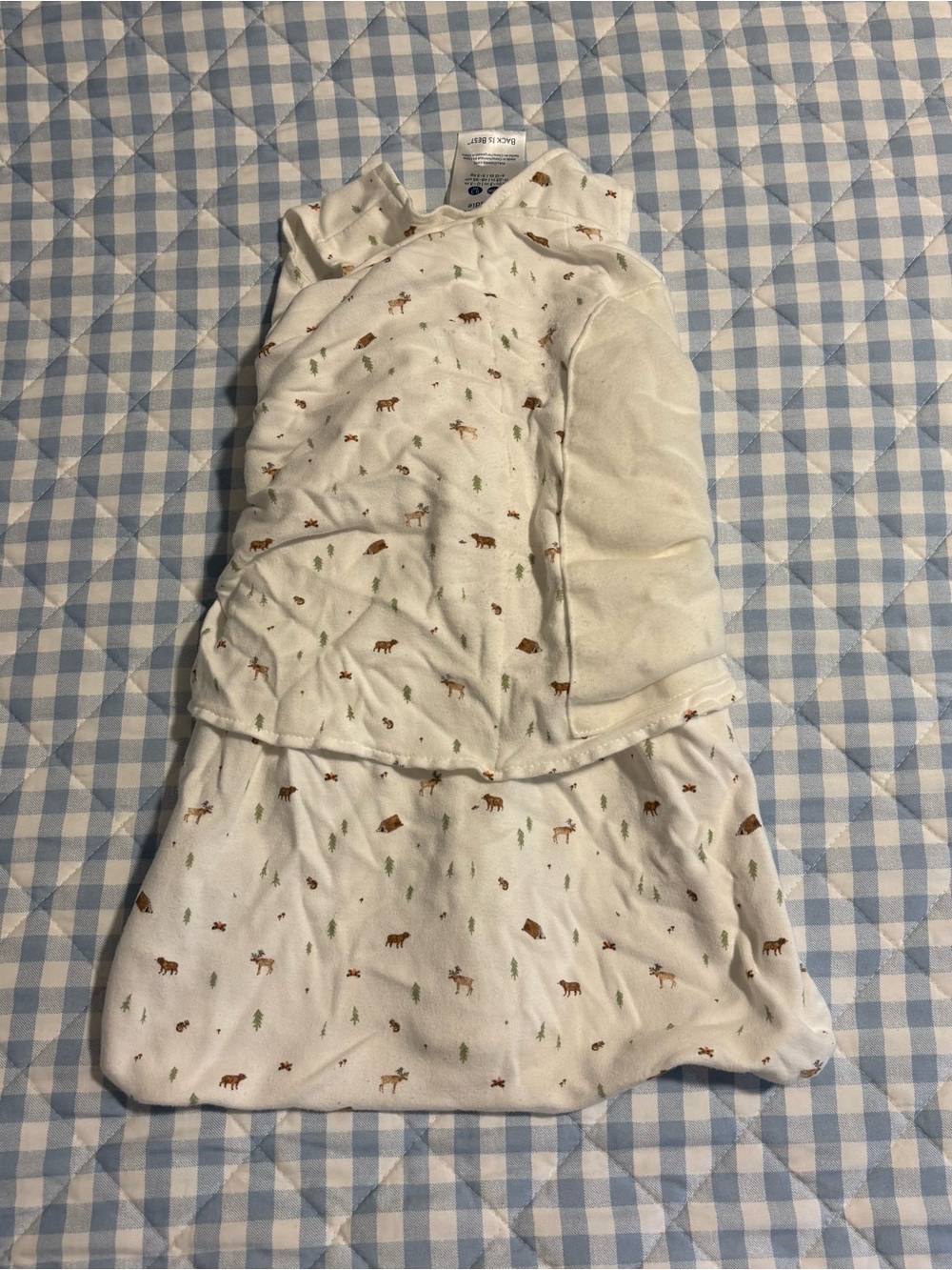 Halo SleepSack Swaddle campsite Print